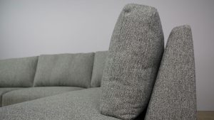 Hoekbank Bjorn met stoffen of lederen bekleding